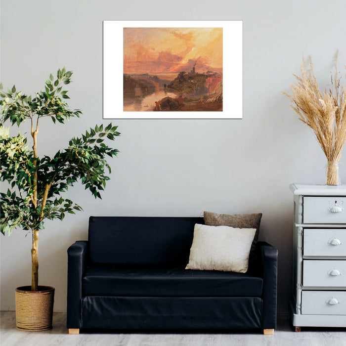 Francis Danby - The Avon Gorge At Sunset