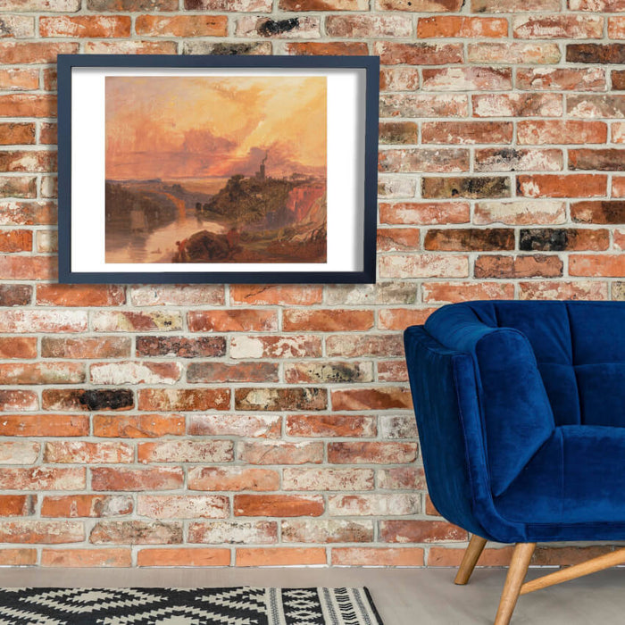 Francis Danby - The Avon Gorge At Sunset