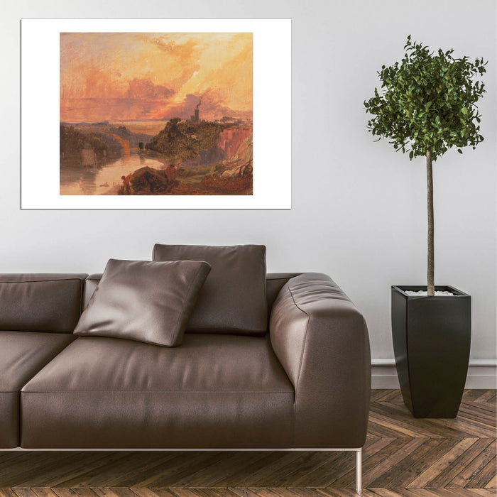 Francis Danby - The Avon Gorge At Sunset