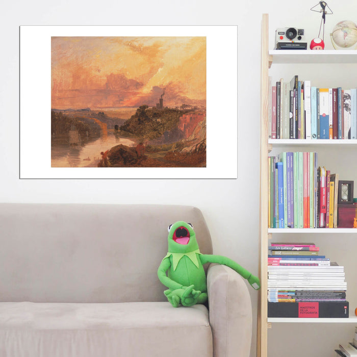 Francis Danby - The Avon Gorge At Sunset