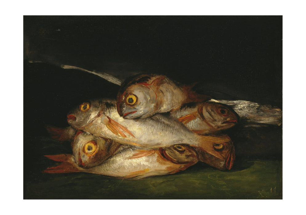 Francisco De Goya - Still Life With Golden Bream