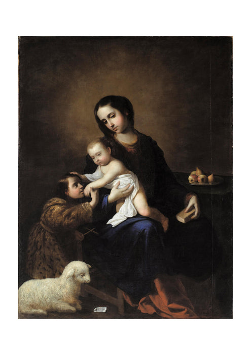 Francisco De Zurbarán - Virgin & Child