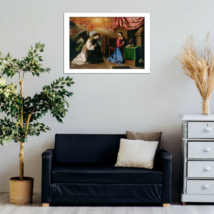 Francisco De Zurbarán Spanish - The Annunciation