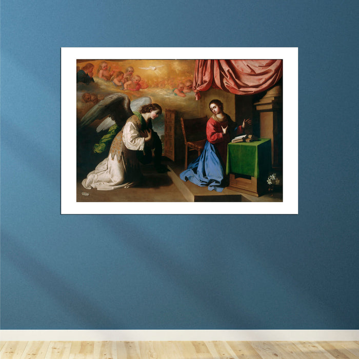 Francisco De Zurbarán Spanish - The Annunciation