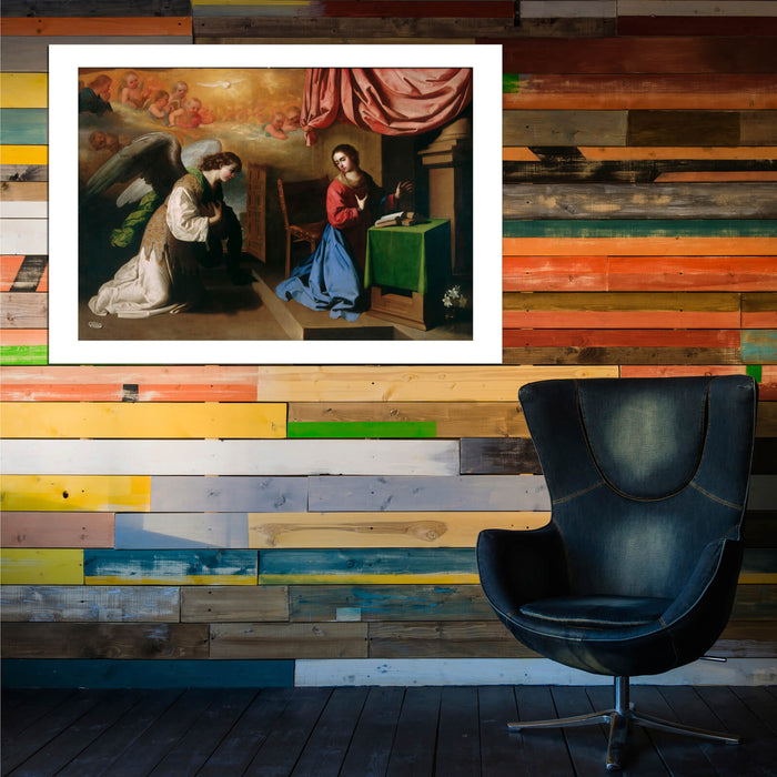 Francisco De Zurbarán Spanish - The Annunciation