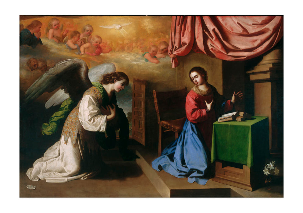 Francisco De Zurbarán Spanish - The Annunciation