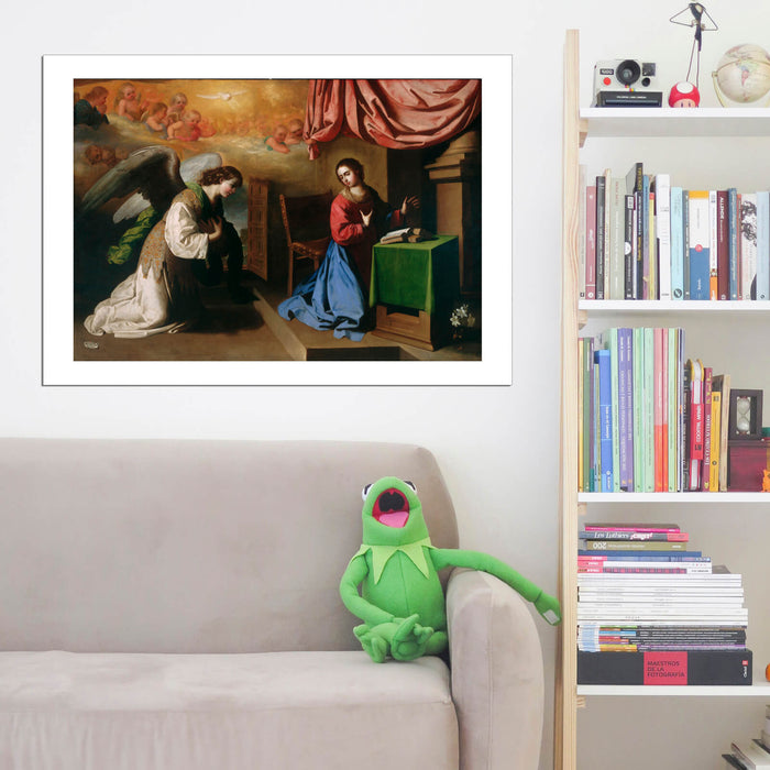 Francisco De Zurbarán Spanish - The Annunciation