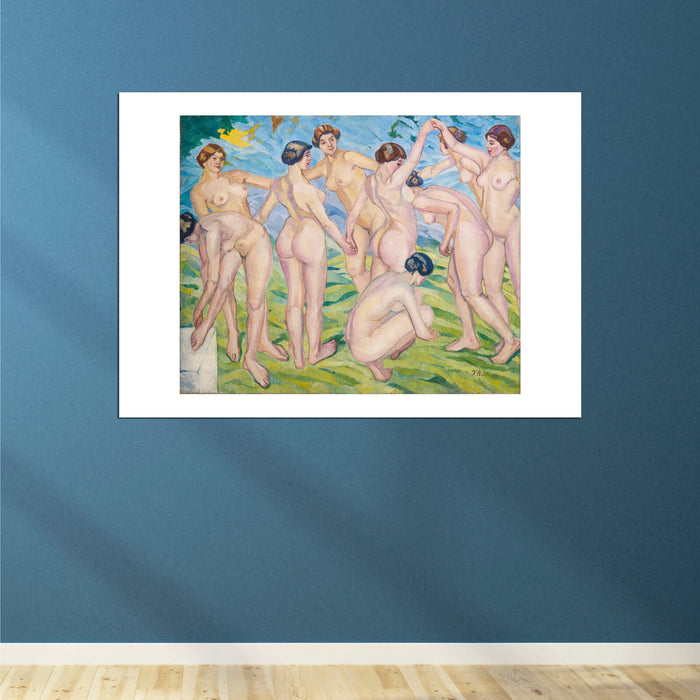 Francisco Iturrino - Women Dancing in a Ring