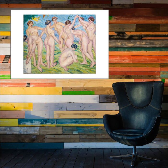 Francisco Iturrino - Women Dancing in a Ring