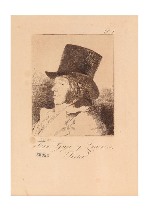 Francisco de Goya - Autorretrato