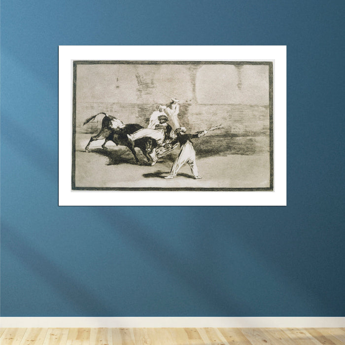 Francisco de Goya - Caught by the Bull