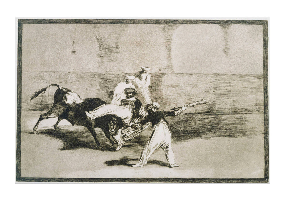 Francisco de Goya - Caught by the Bull