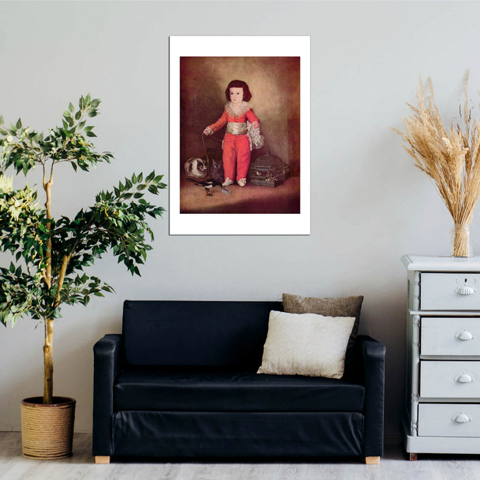 Francisco de Goya - Child in Red