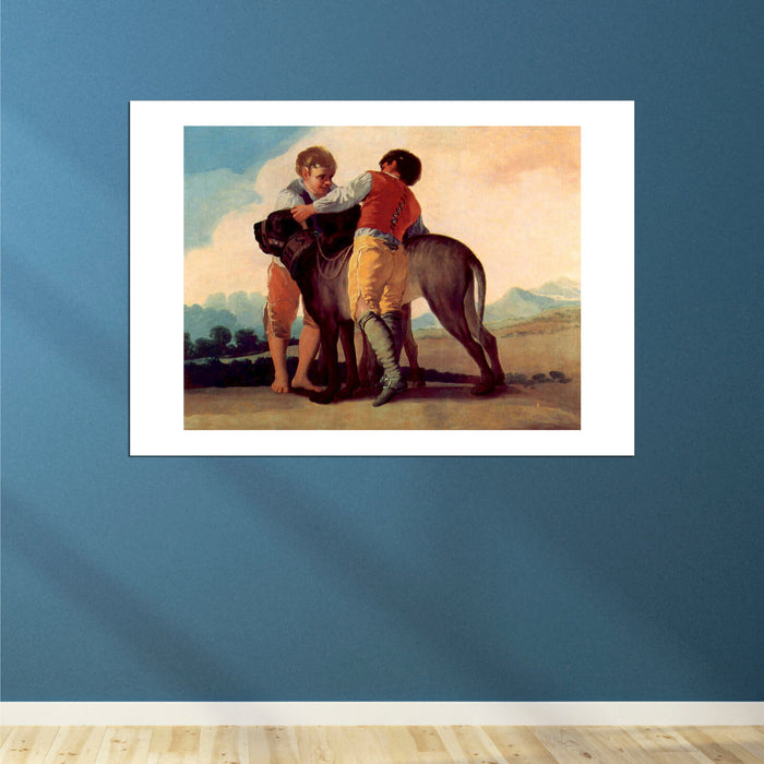Francisco de Goya - Children with Dog