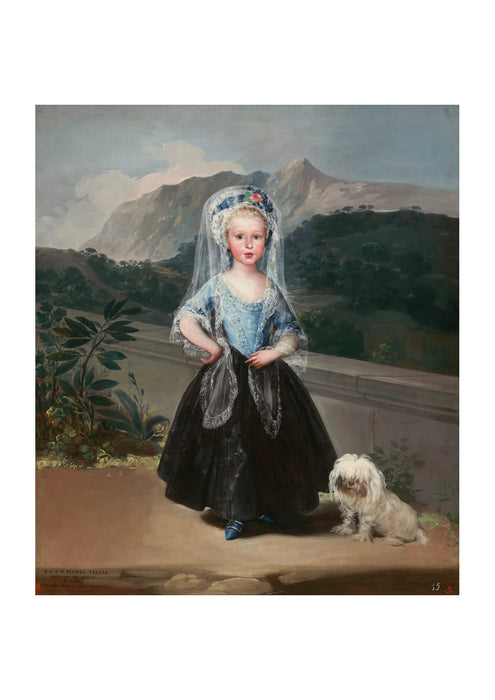 Francisco de Goya - Girl With Dog