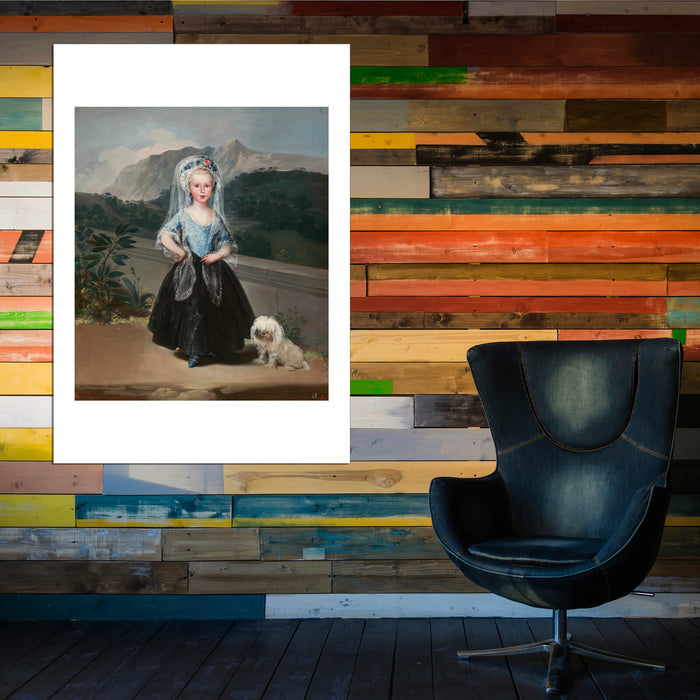 Francisco de Goya - Girl With Dog