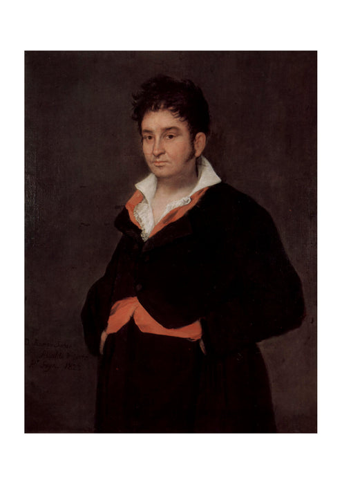 Francisco de Goya - Man in Black Portrait