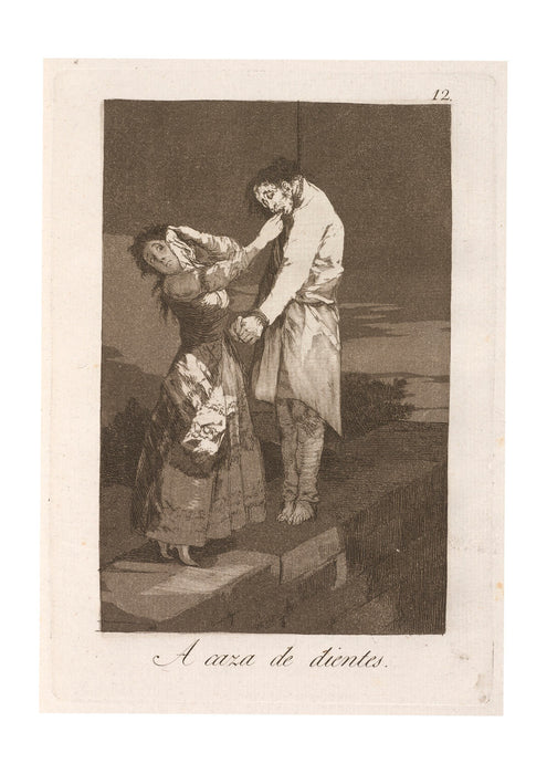 Francisco de Goya - Out Hunting for Teeth