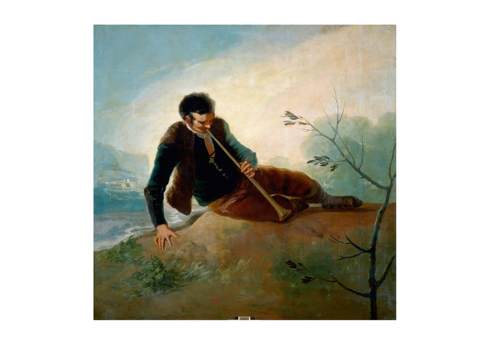 Francisco de Goya - Pastor tocando la dulzaina