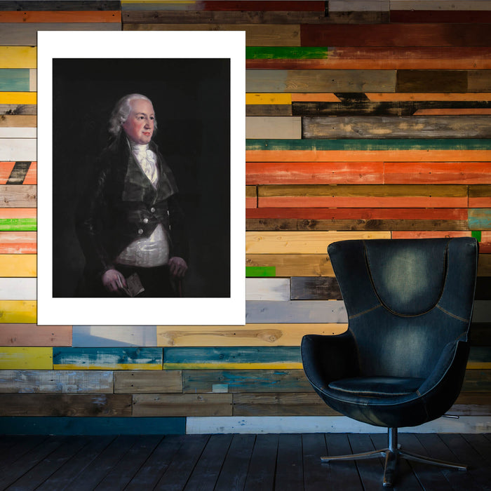 Francisco de Goya - Portrait of Portly Man