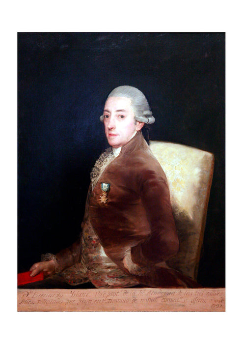 Francisco de Goya - Portrait of don Bernardo de Iriarte