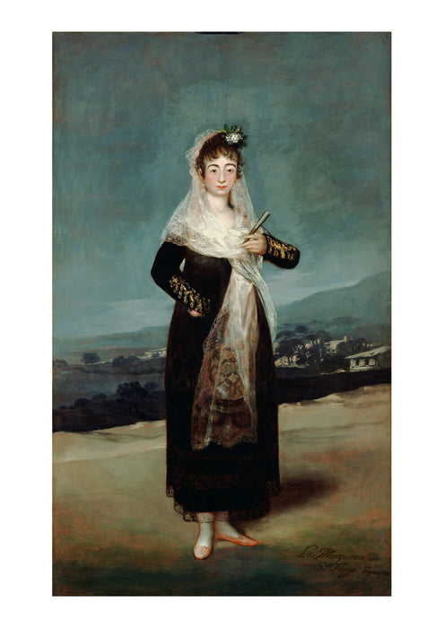 Francisco de Goya - Portrait of the Marquesa de Santiago