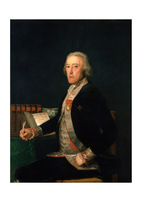 Francisco de Goya - Portrait with Desk