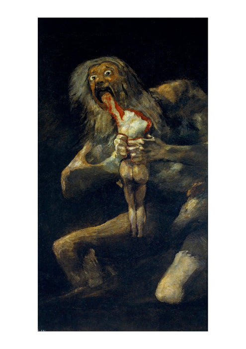 Francisco de Goya - Saturn Devouring his Son