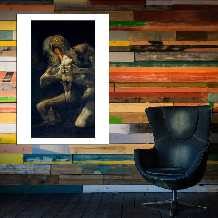 Francisco de Goya - Saturn Devouring his Son