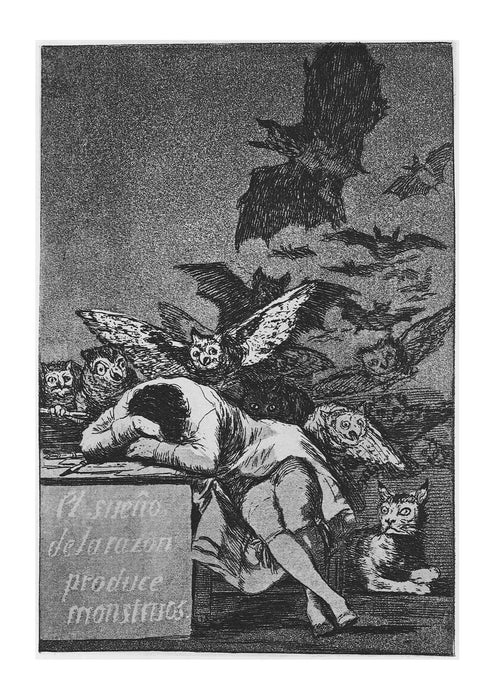 Francisco de Goya - Sleep of Reason