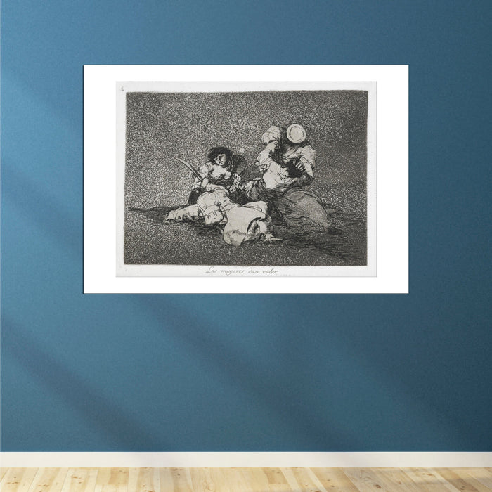 Francisco de Goya - The women give courage