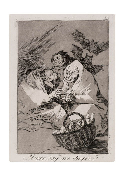 Francisco de Goya - There is Plenty to Suck