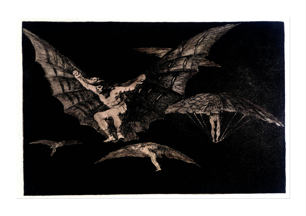 Francisco de Goya - Where There's a Will There's a Way A way of Flying