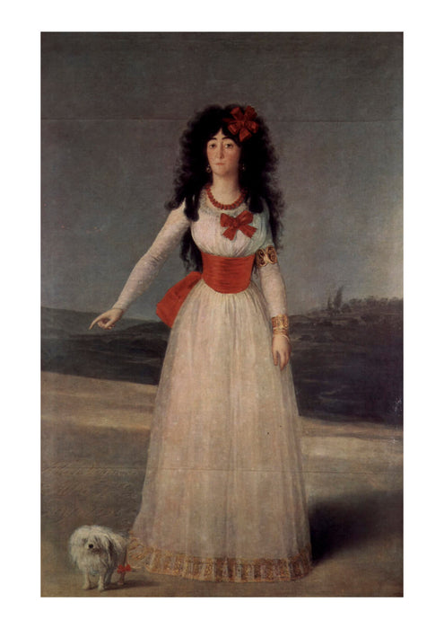 Francisco de Goya - Woman with Dog