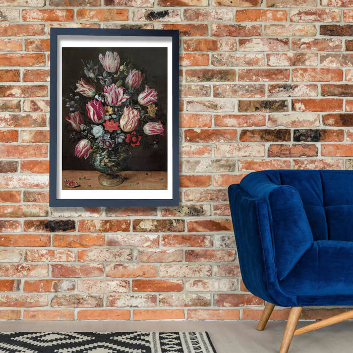 Frans Francken Younger - Vase With Tulips