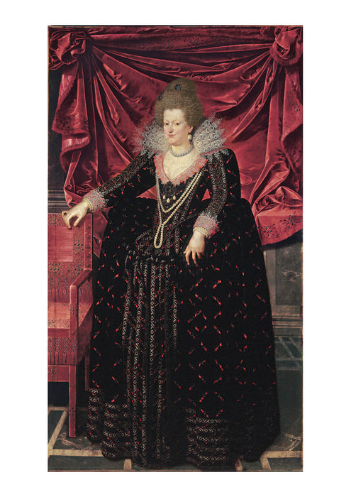 Frans Pourbus The Younger - Portrait Of Maria De’ Medici