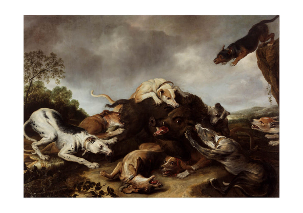 Frans Snyders And Workshop - The Boar Hunt