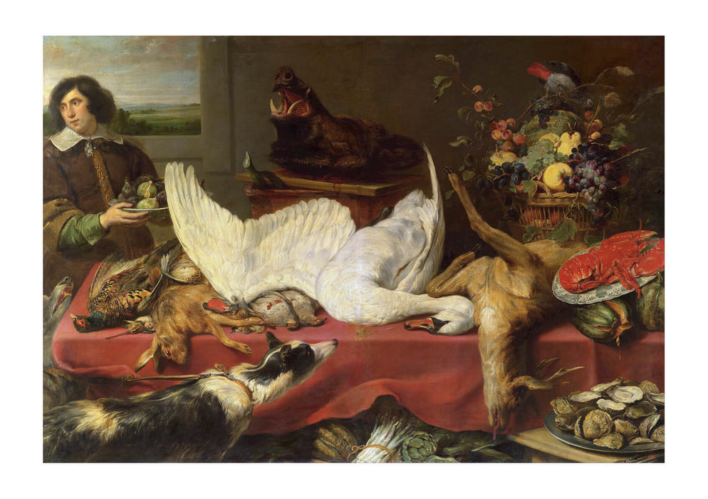 Frans Snyders Still life with a Swan