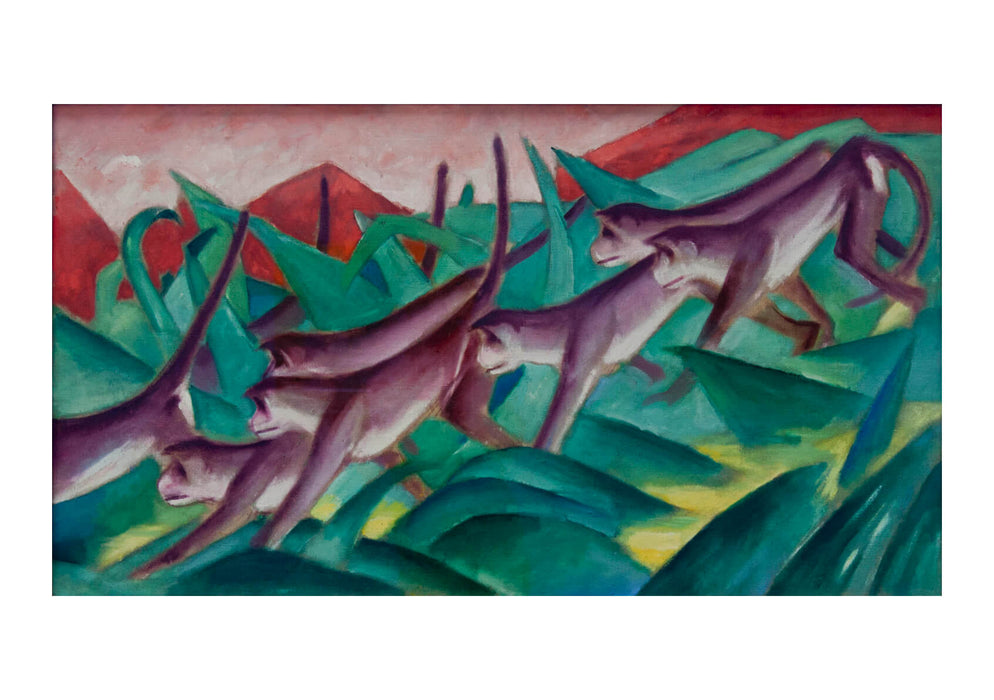 Franz Marc - Affenfries