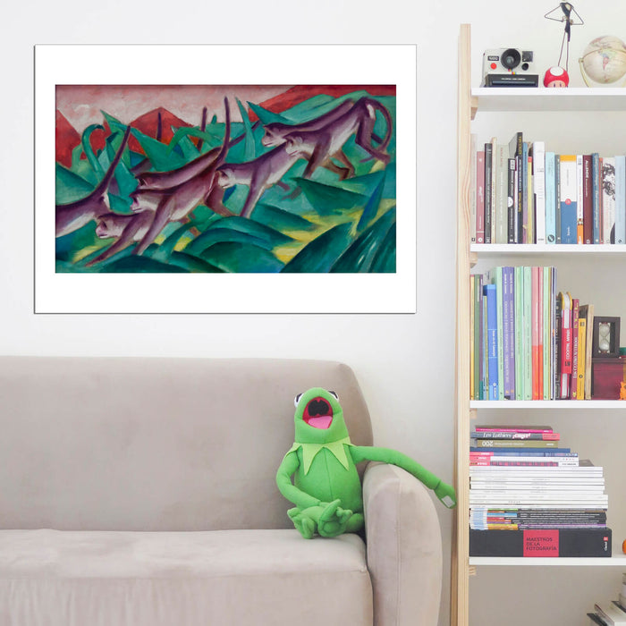Franz Marc - Affenfries