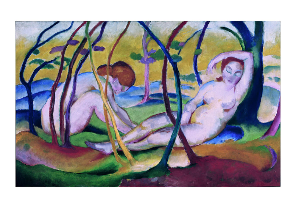 Franz Marc - Nudes Under Trees