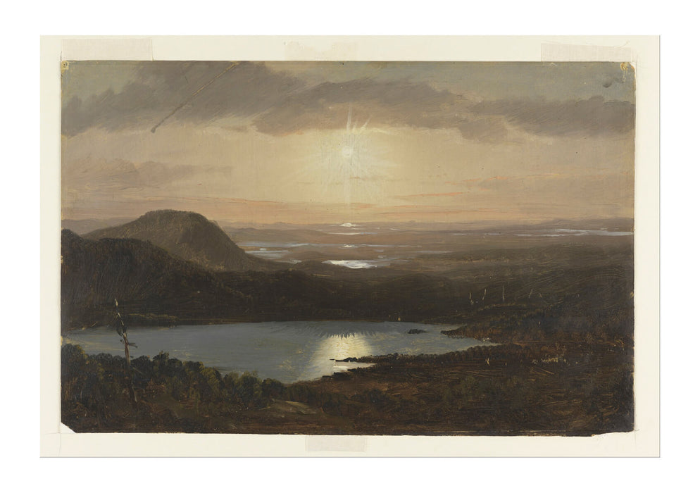 Frederic Edwin Church - Eagle Lake Viewed
