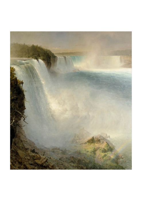 Frederic Edwin Church - Niagara Falls From American Side
