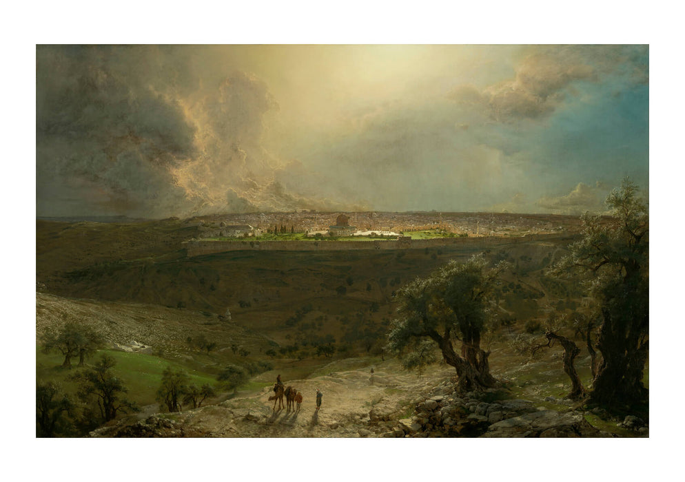 Frederic Edwin Church - The Mount Of Olives
