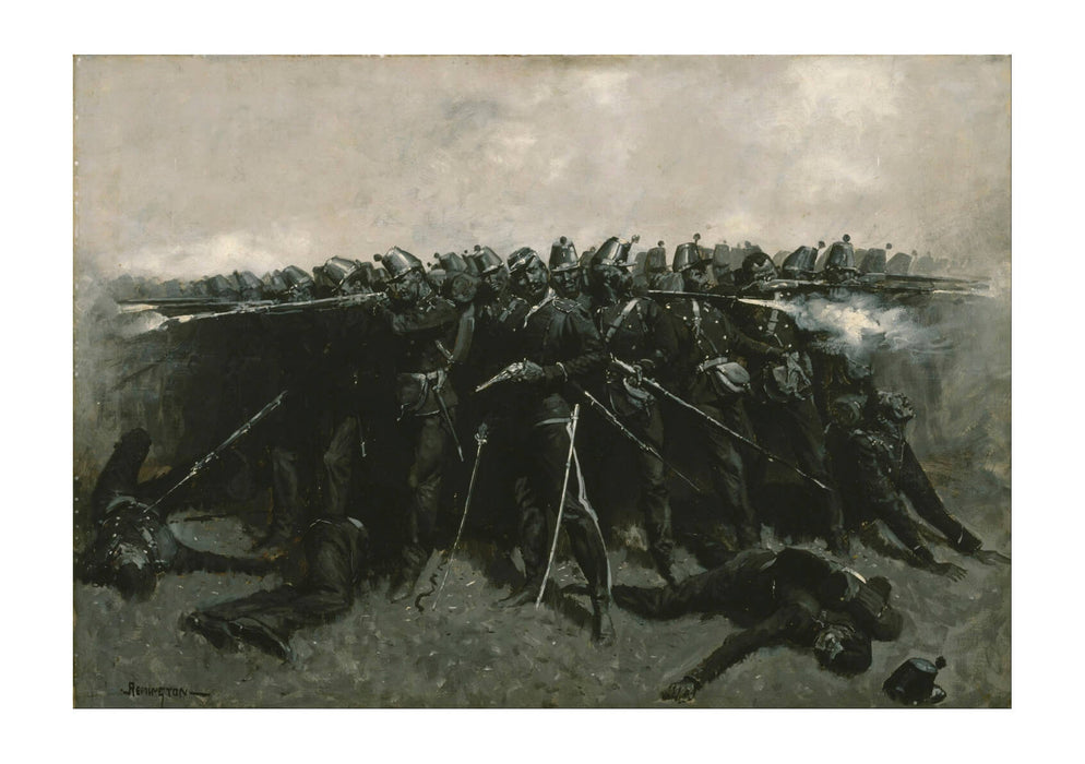 Frederic Remington - The Infantry Square