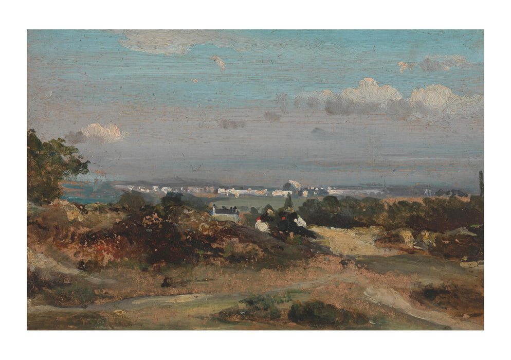 Frederick W. Watts - A View In Suffolk