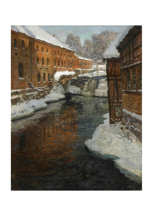 Frits Thaulow - Fra Akerselven