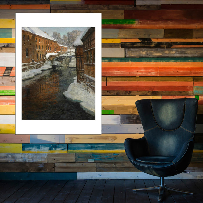 Frits Thaulow - Fra Akerselven