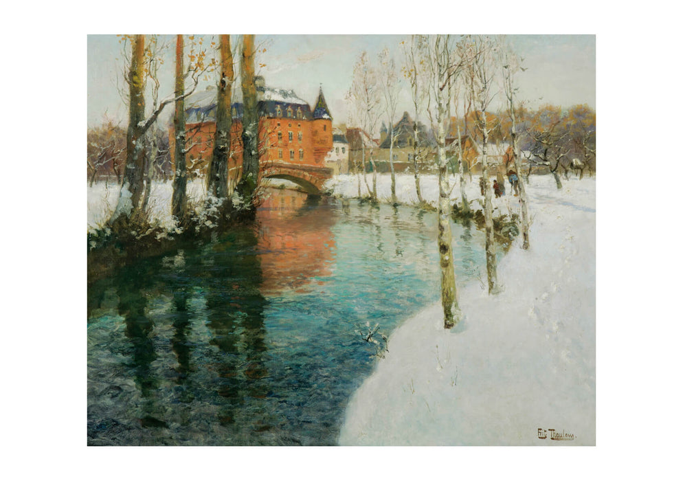 Frits Thaulow - River in Normandy