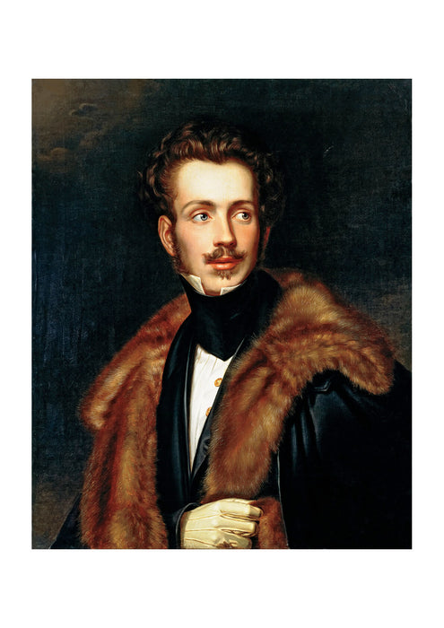 G. Dury - Portrait Of Dom Augusto Duke Of Leuchtenberg